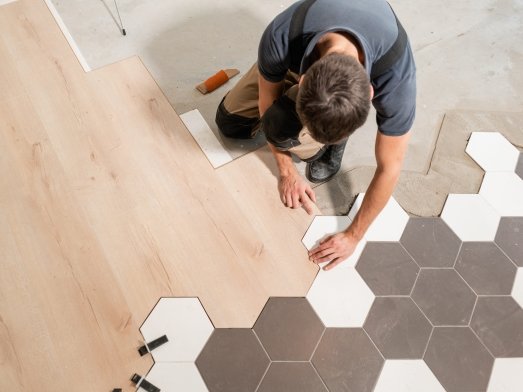 Flooring installation services in Highland